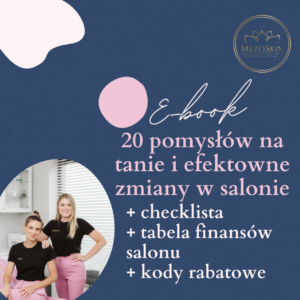 [e-book] 20 pomysłów na tanie i efektowne zmiany w salonie kosmetycznym